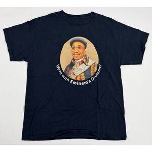 Anderson Paak "We're With Eminem's Drummer" T-Shirt 2022 Super Bowl Large